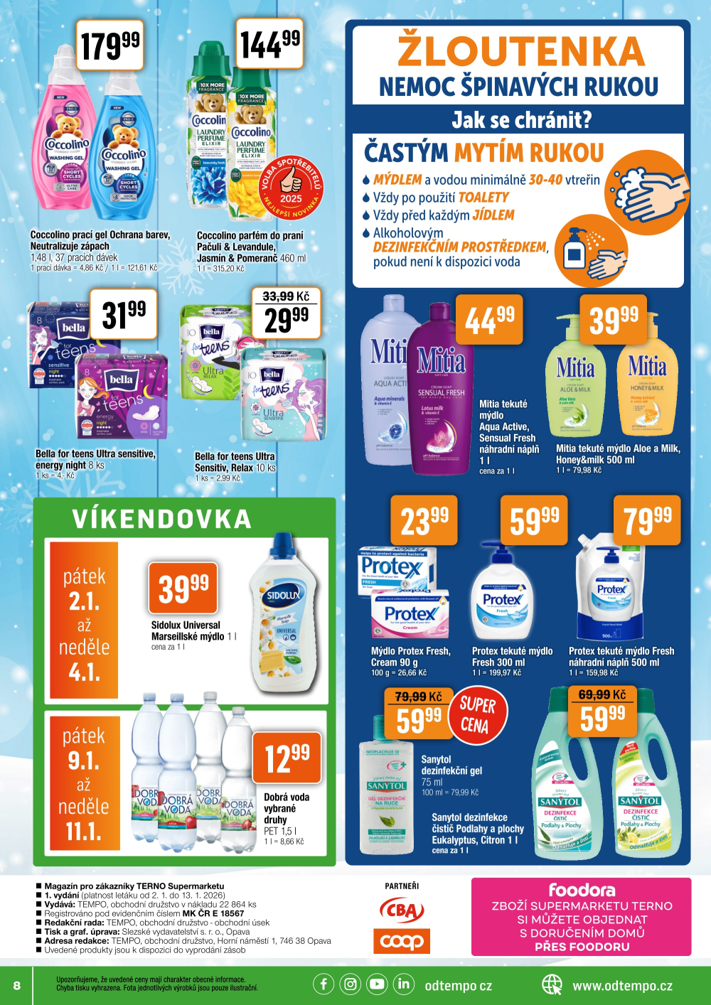 Leták TEMPO leták - Terno Opava - Jaktář - strana 8