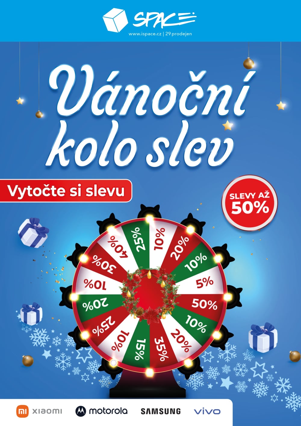 Leták iSPACE.cz leták - Vánoční kolo slev - strana 1