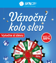 Akční leták iSPACE.cz  - Vánoční kolo slev