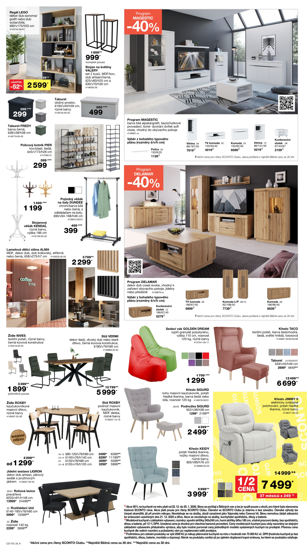Leták SCONTO Nábytek leták - strana 3
