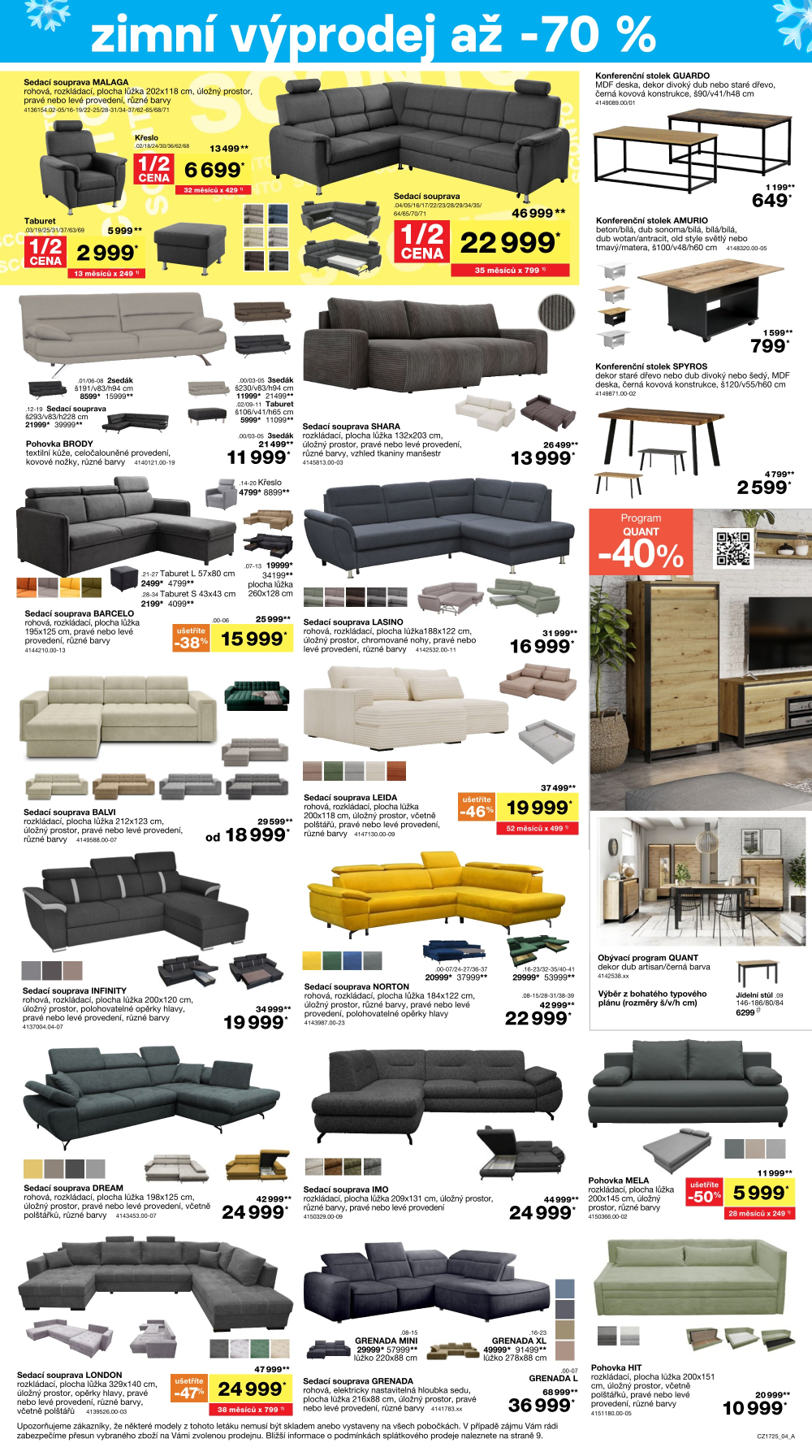 Leták SCONTO Nábytek leták - strana 4