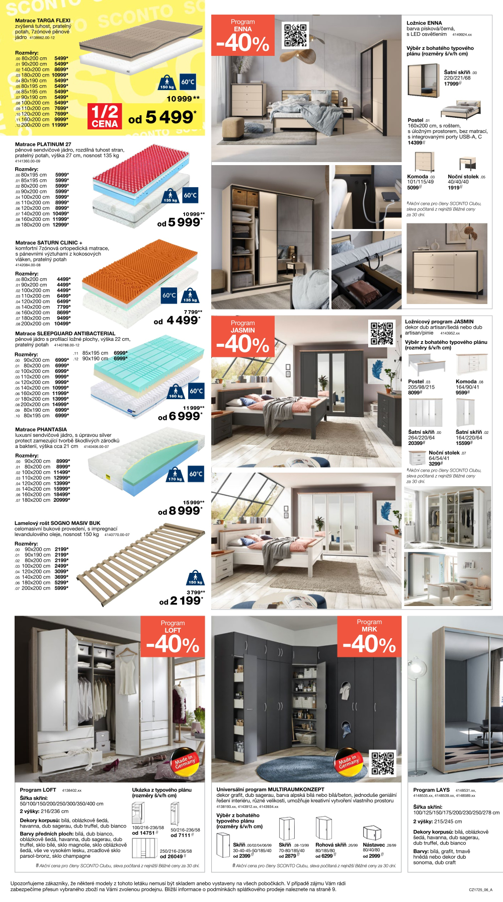 Leták SCONTO Nábytek leták - strana 6