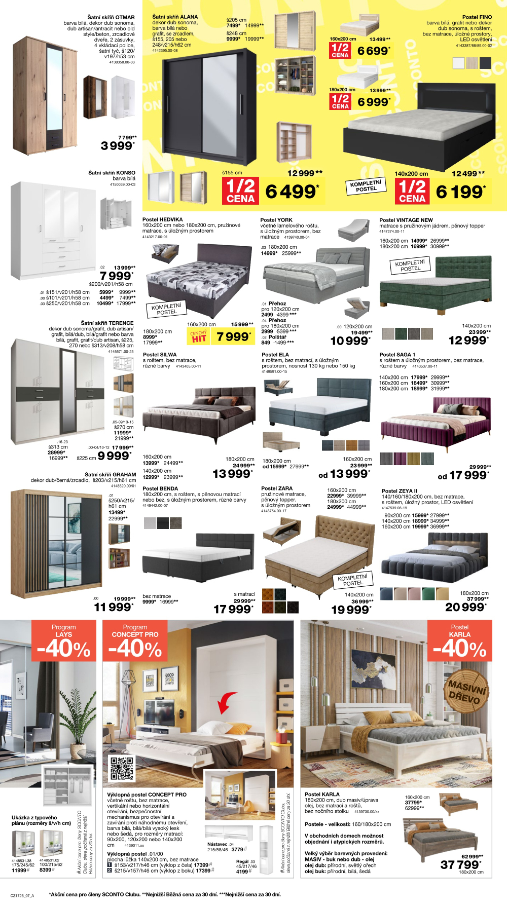 Leták SCONTO Nábytek leták - strana 7