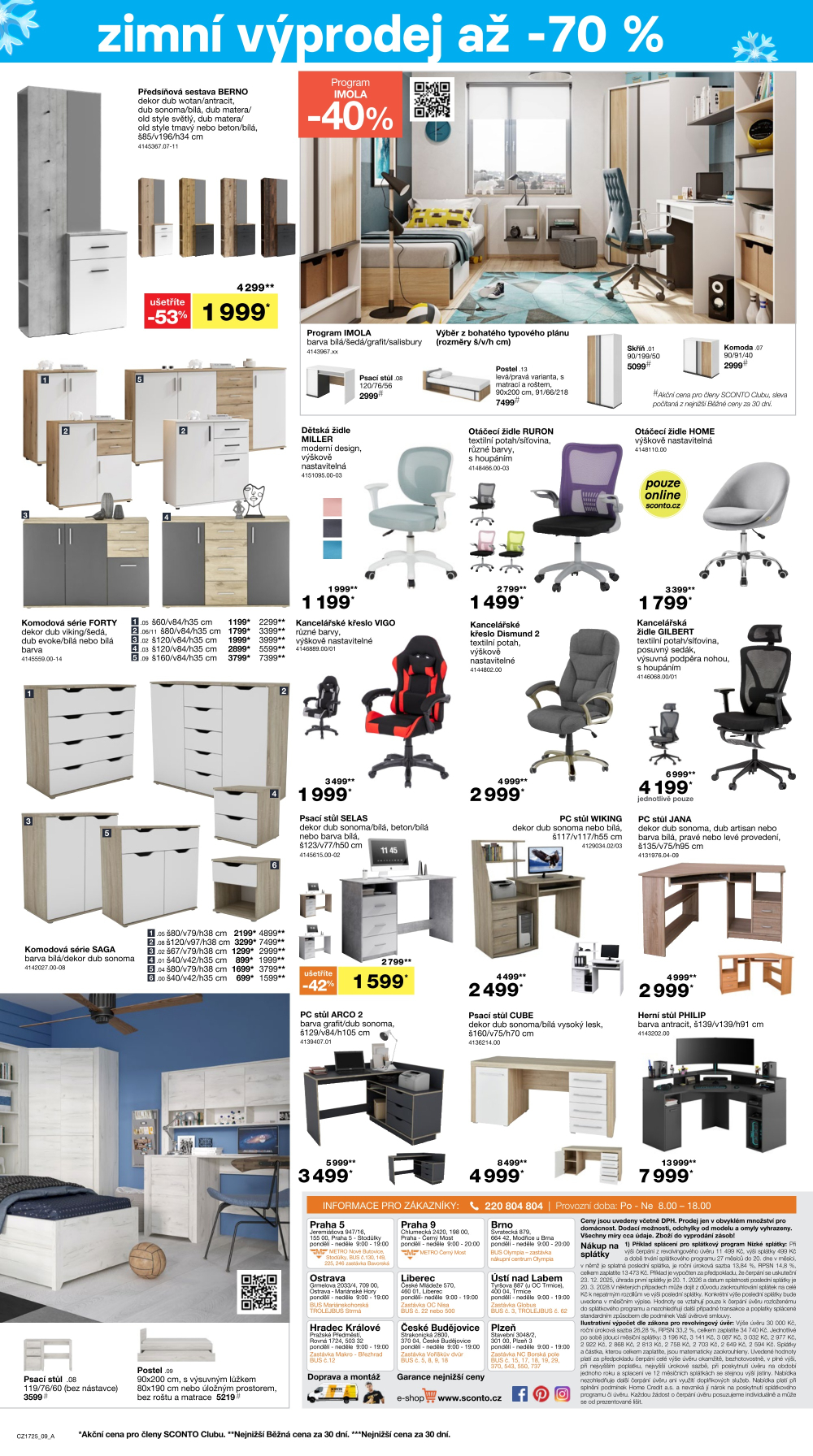 Leták SCONTO Nábytek leták - strana 9