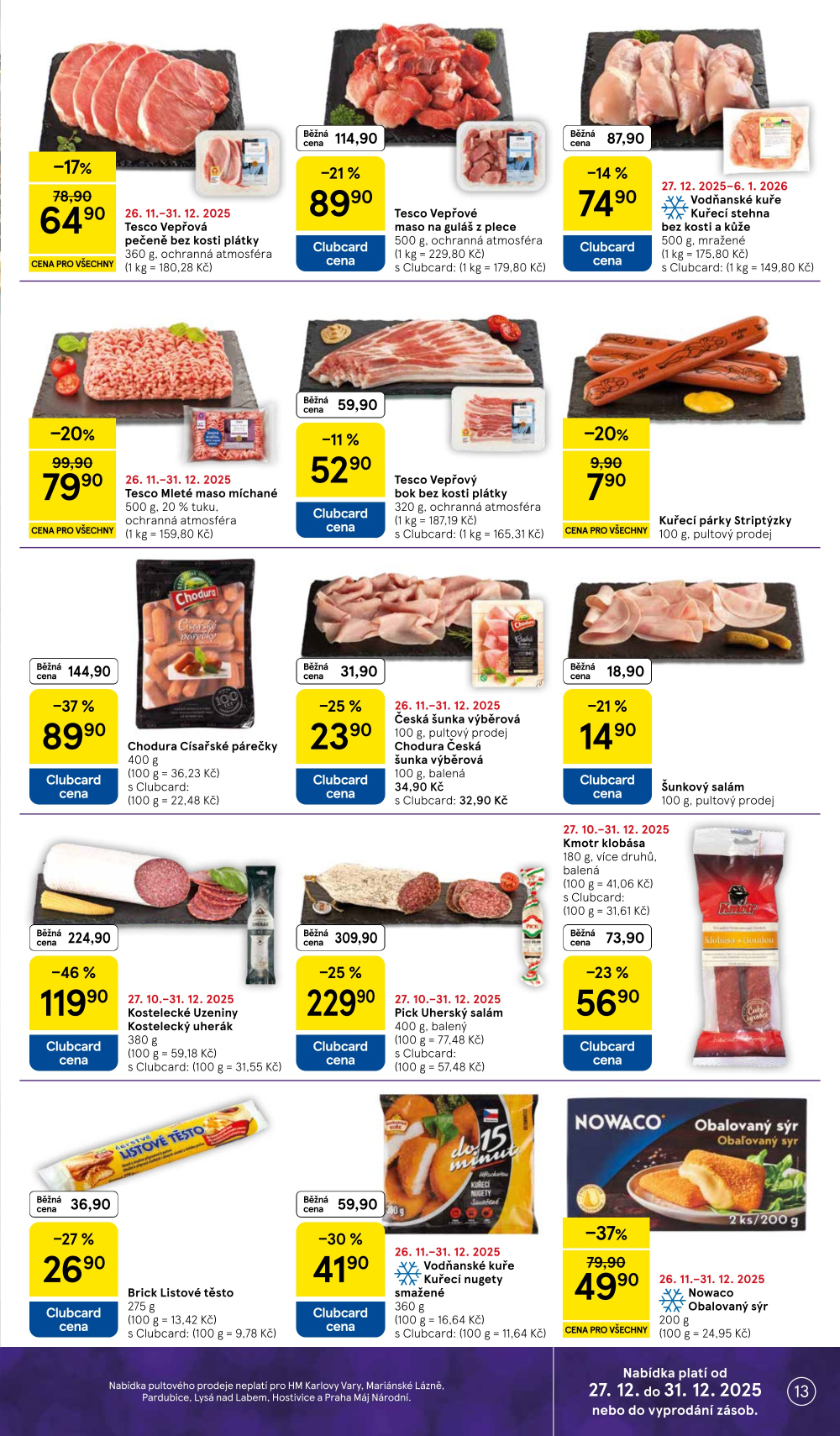 Leták Tesco hypermarket leták - strana 13