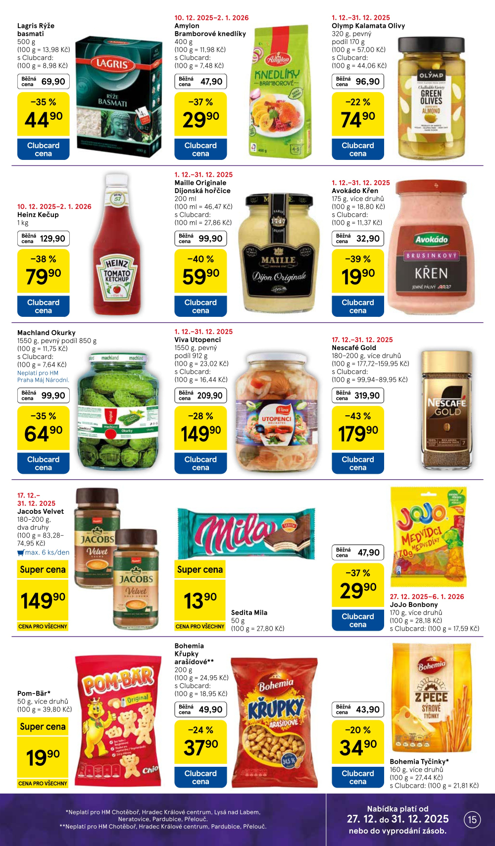 Leták Tesco hypermarket leták - strana 15