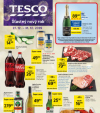 Akční leták Tesco hypermarket 