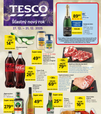 Akční leták Tesco hypermarket 