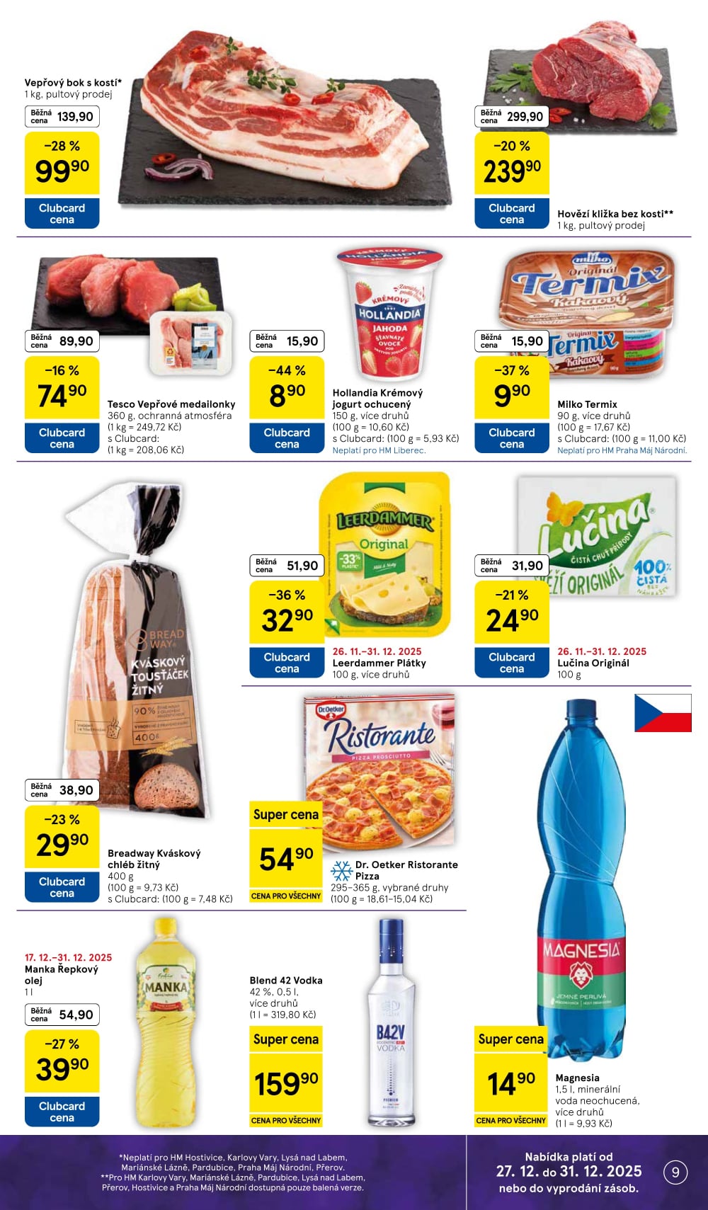 Leták Tesco hypermarket leták - strana 9