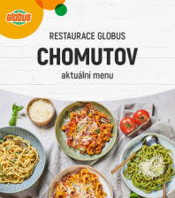 Akční leták Globus restaurace - Chomutov