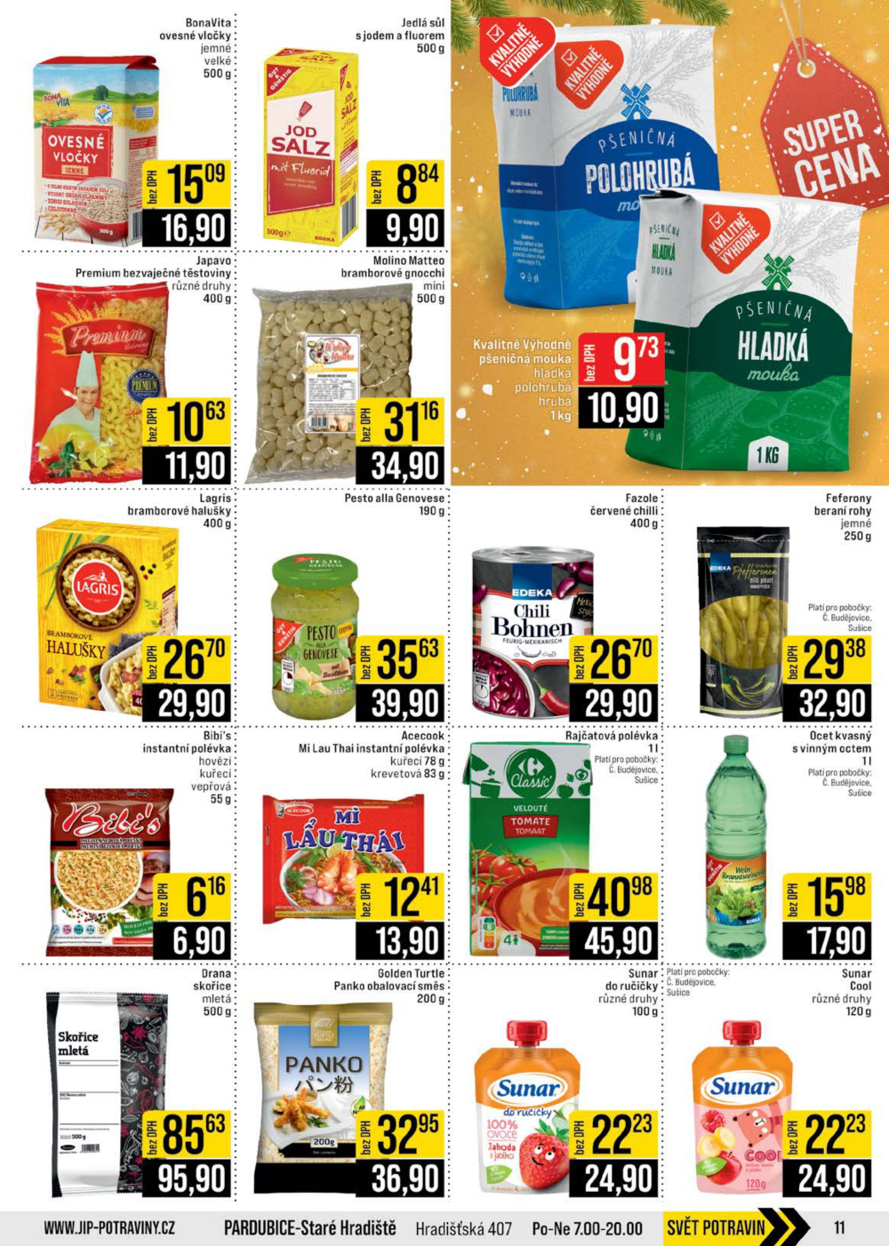 Leták JIP leták CC Cash & Carry - České Budějovice, Most, Náchod, Svoboda nad Úpou, Sušice - strana 11