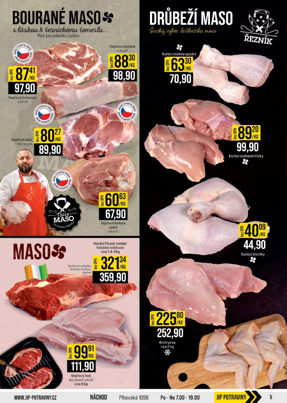 Leták JIP leták CC Cash & Carry - České Budějovice, Most, Náchod, Svoboda nad Úpou, Sušice - strana 5