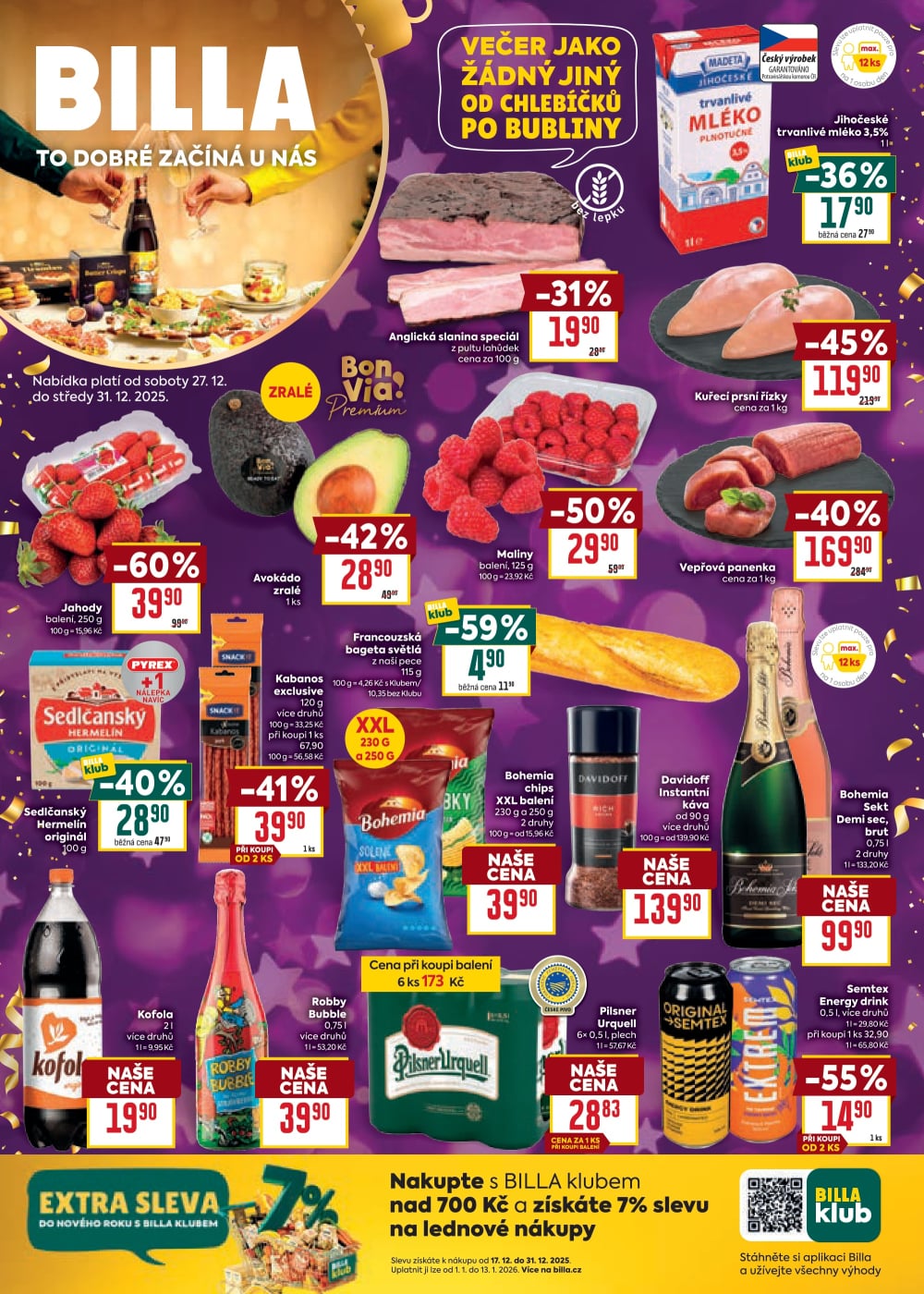 Leták BILLA velký leták - strana 1