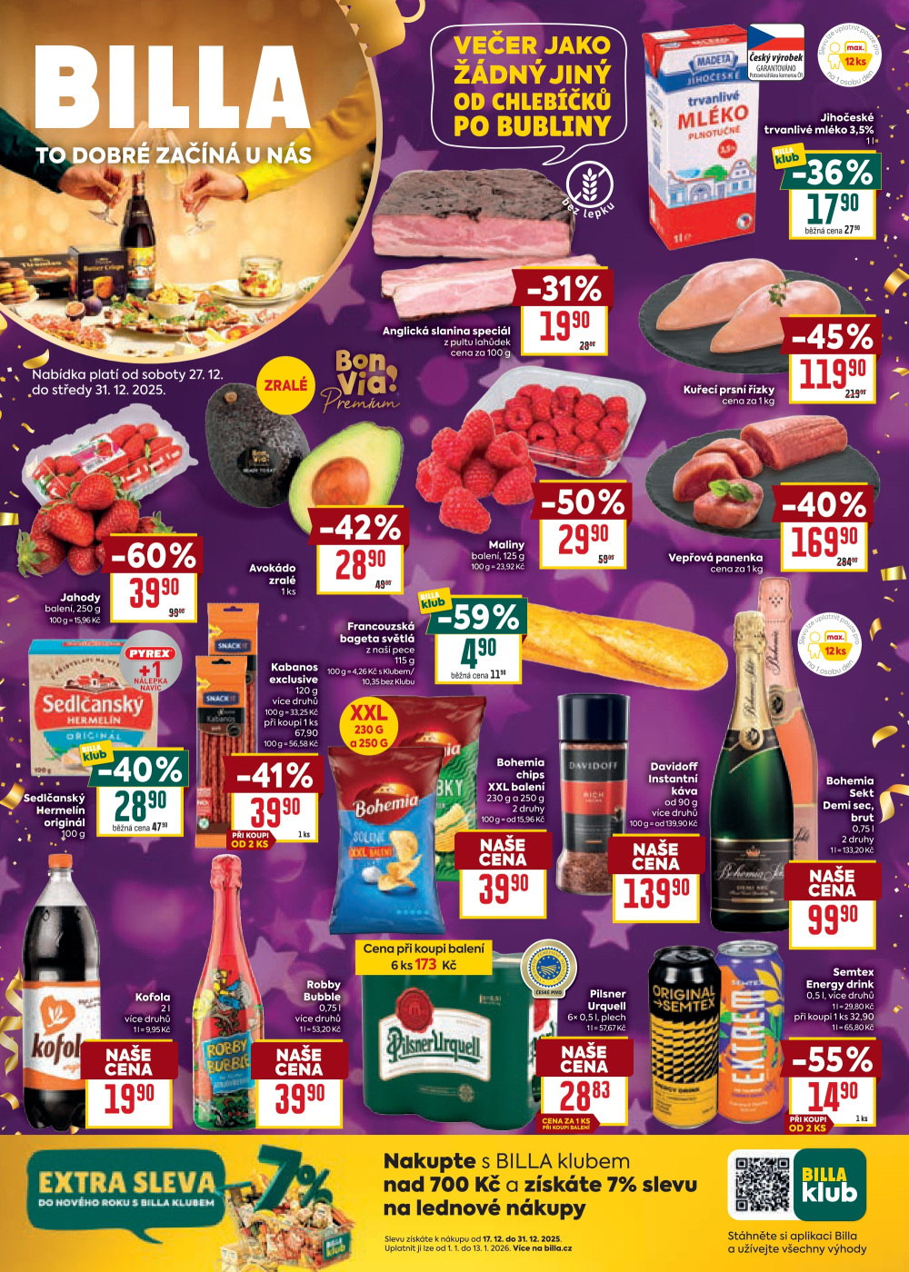 Leták BILLA malý leták - strana 1