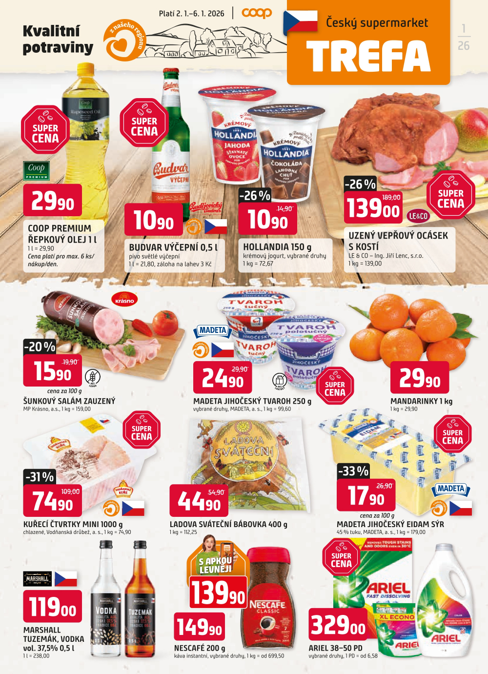 Leták TREFA leták - strana 1