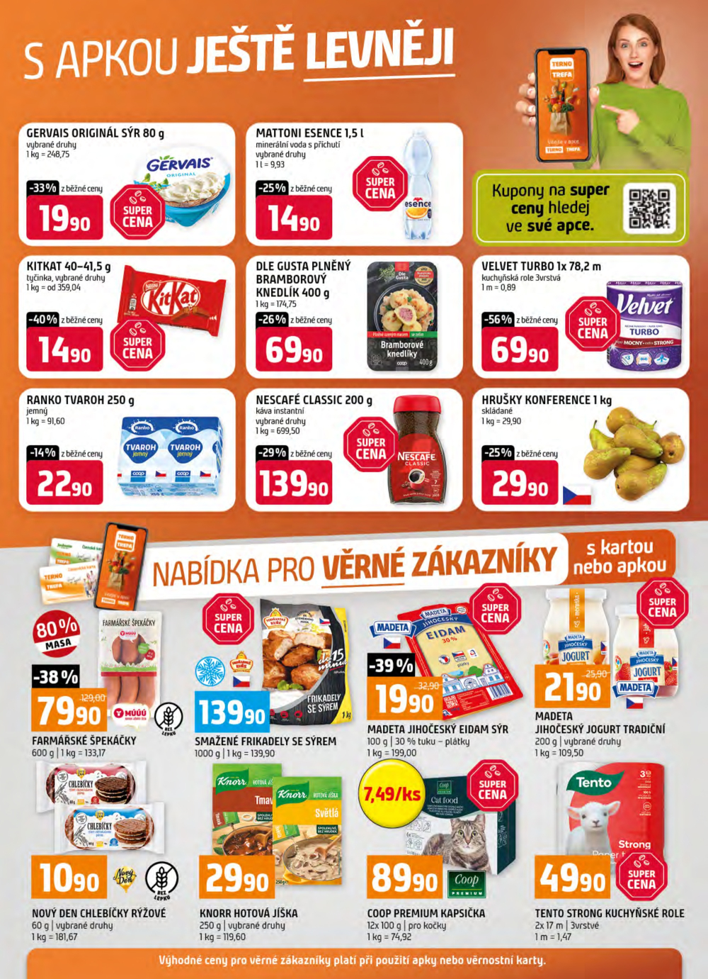 Leták Terno leták - České Budějovice, Olomouc, Hradec Králové, Třeboň, Bechyně, Týn nad Vltavou, Trhové Sviny, Borovany - strana 18