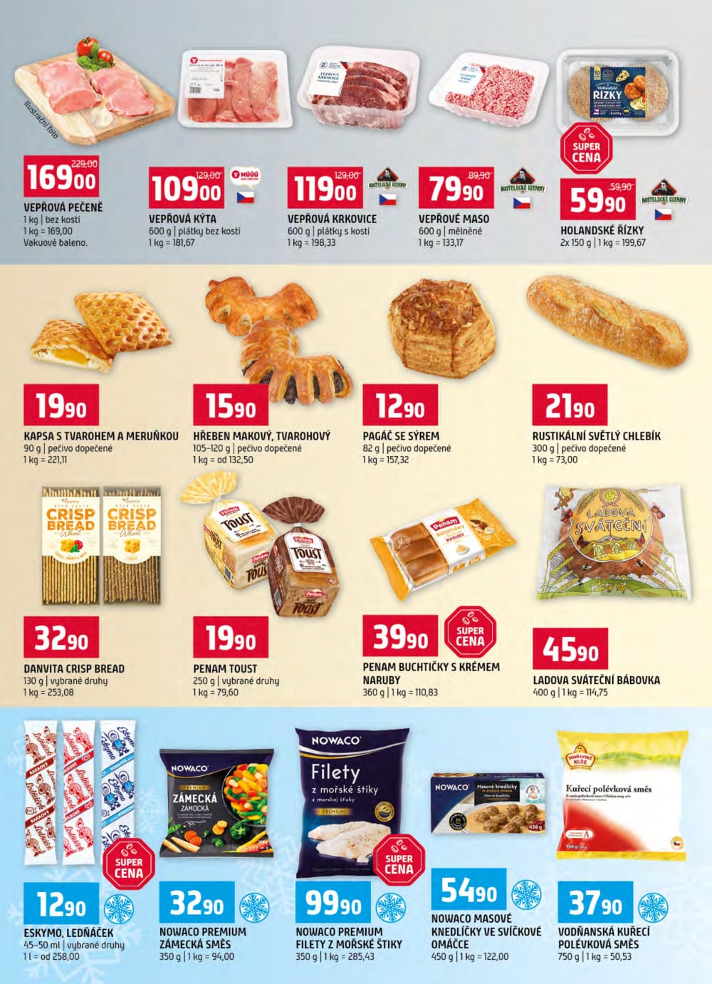 Leták Terno leták - České Budějovice, Olomouc, Hradec Králové, Třeboň, Bechyně, Týn nad Vltavou, Trhové Sviny, Borovany - strana 3