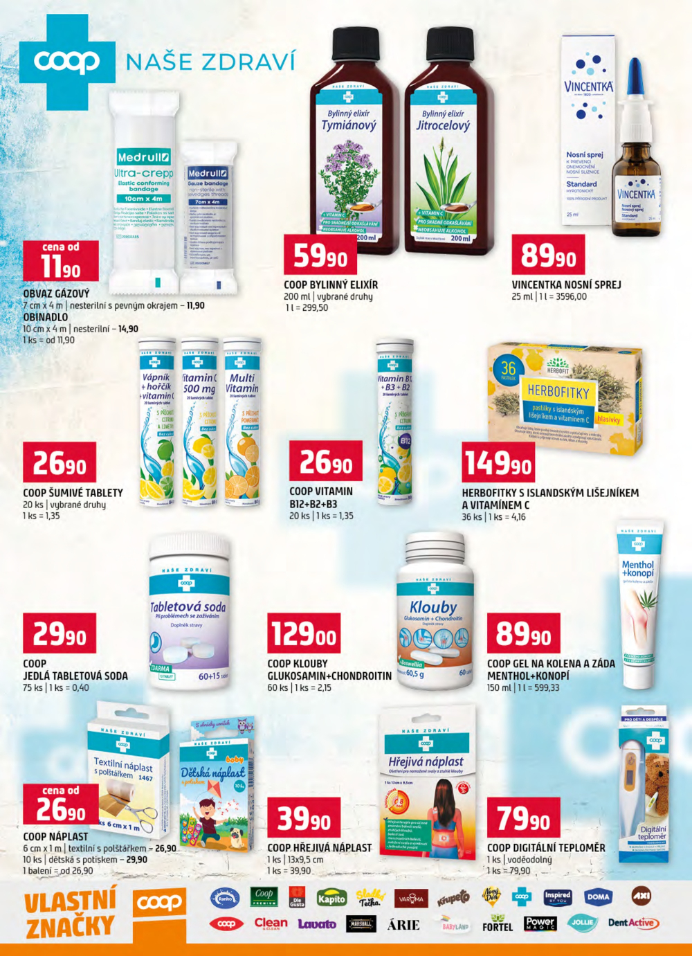 Leták Terno leták - Zlín, Český Krumlov, Prachatice, Tábor, Strakonice, Blatná - strana 16