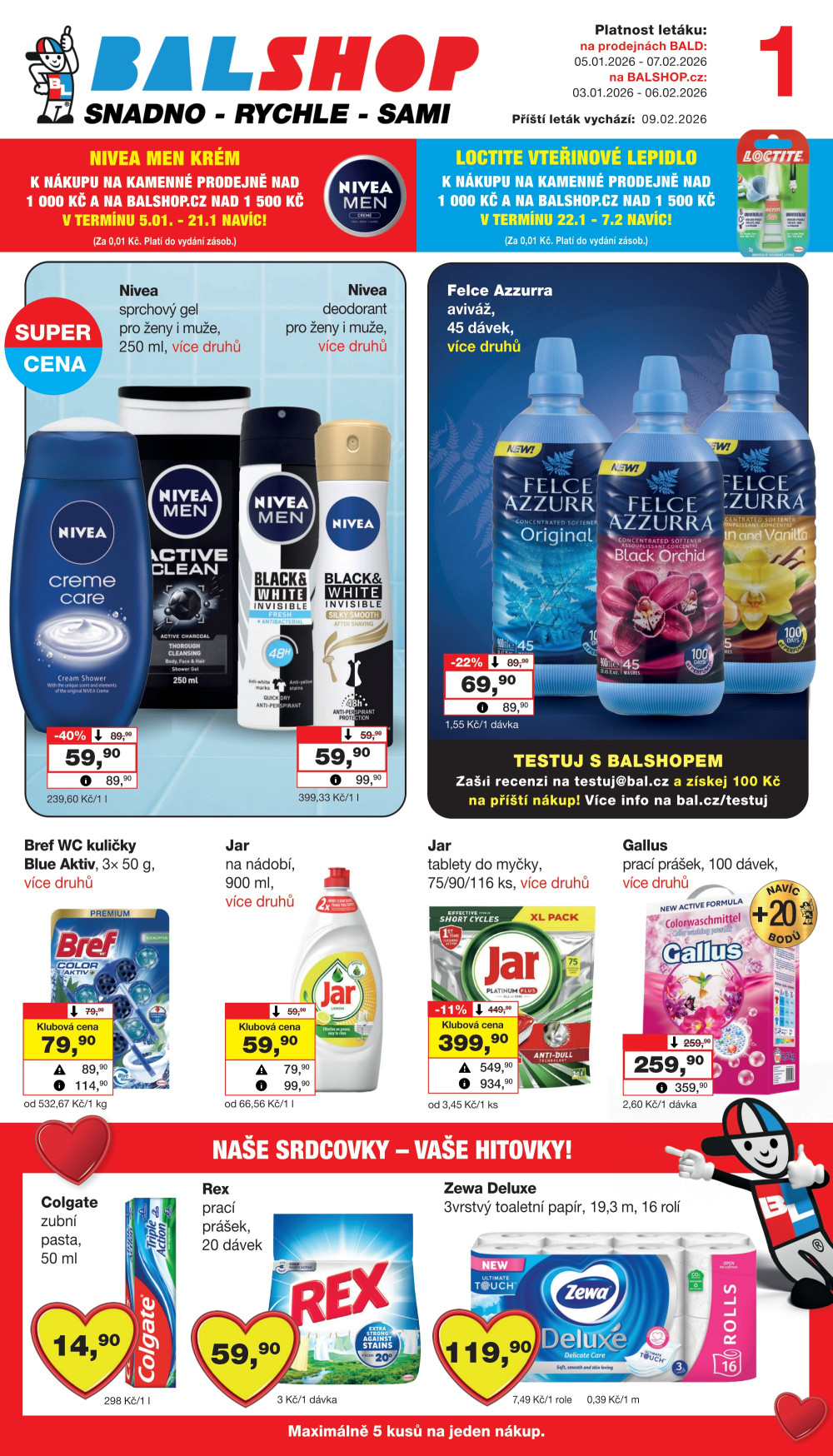 Leták Barvy a laky drogerie leták - strana 1