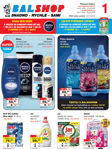 Barvy a laky drogerie leták