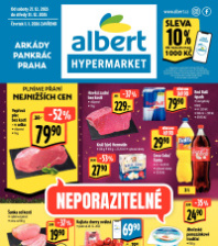 Akční leták Albert Hypermarket  - Praha, Pankrác Arkády