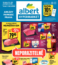 Akční leták Albert Hypermarket  - Praha, Pankrác Arkády