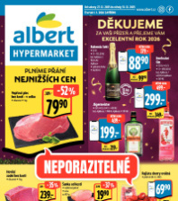 Akční leták Albert Hypermarket 