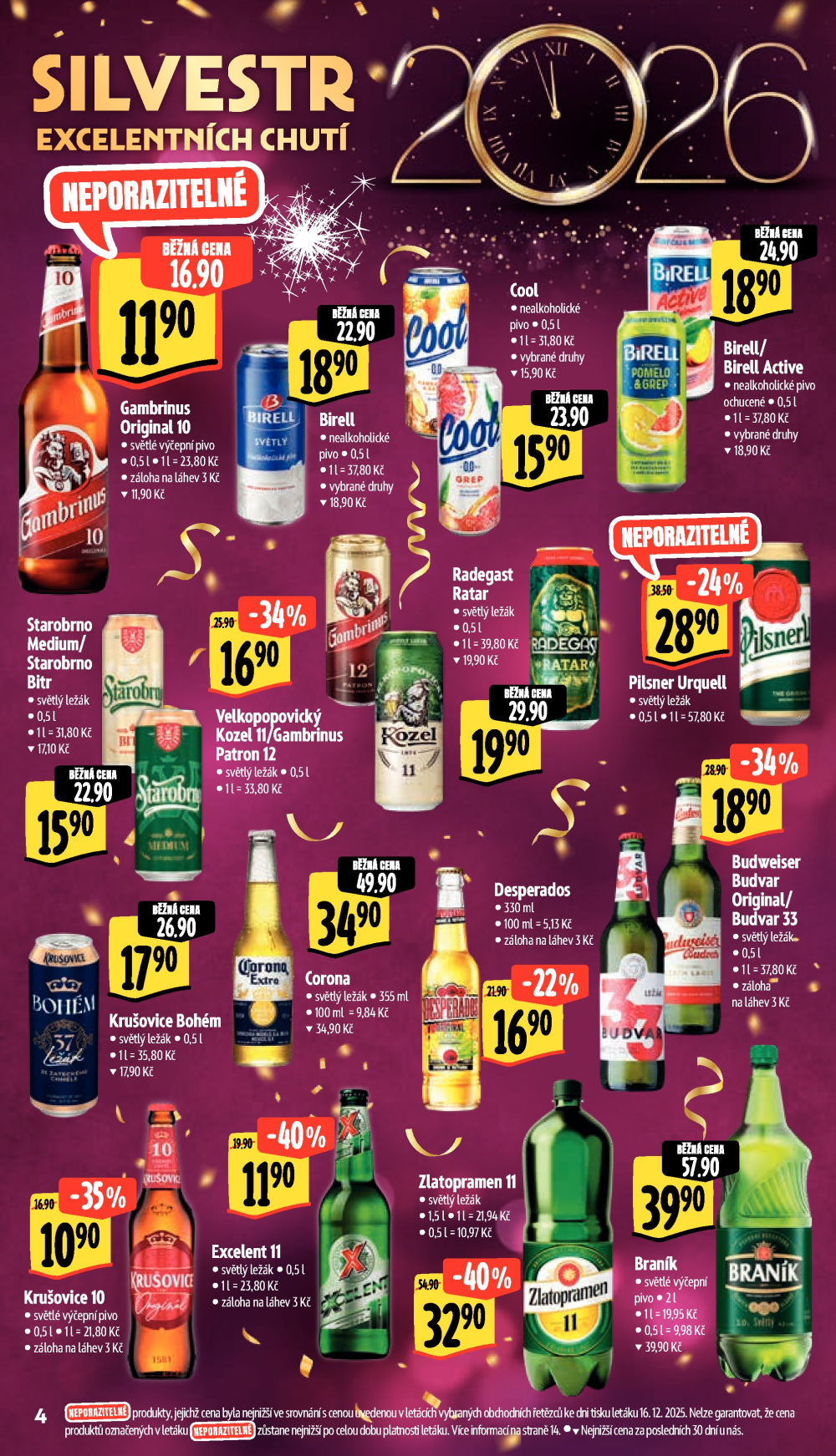 Leták Albert Supermarket leták - Brno, Lidická - strana 13