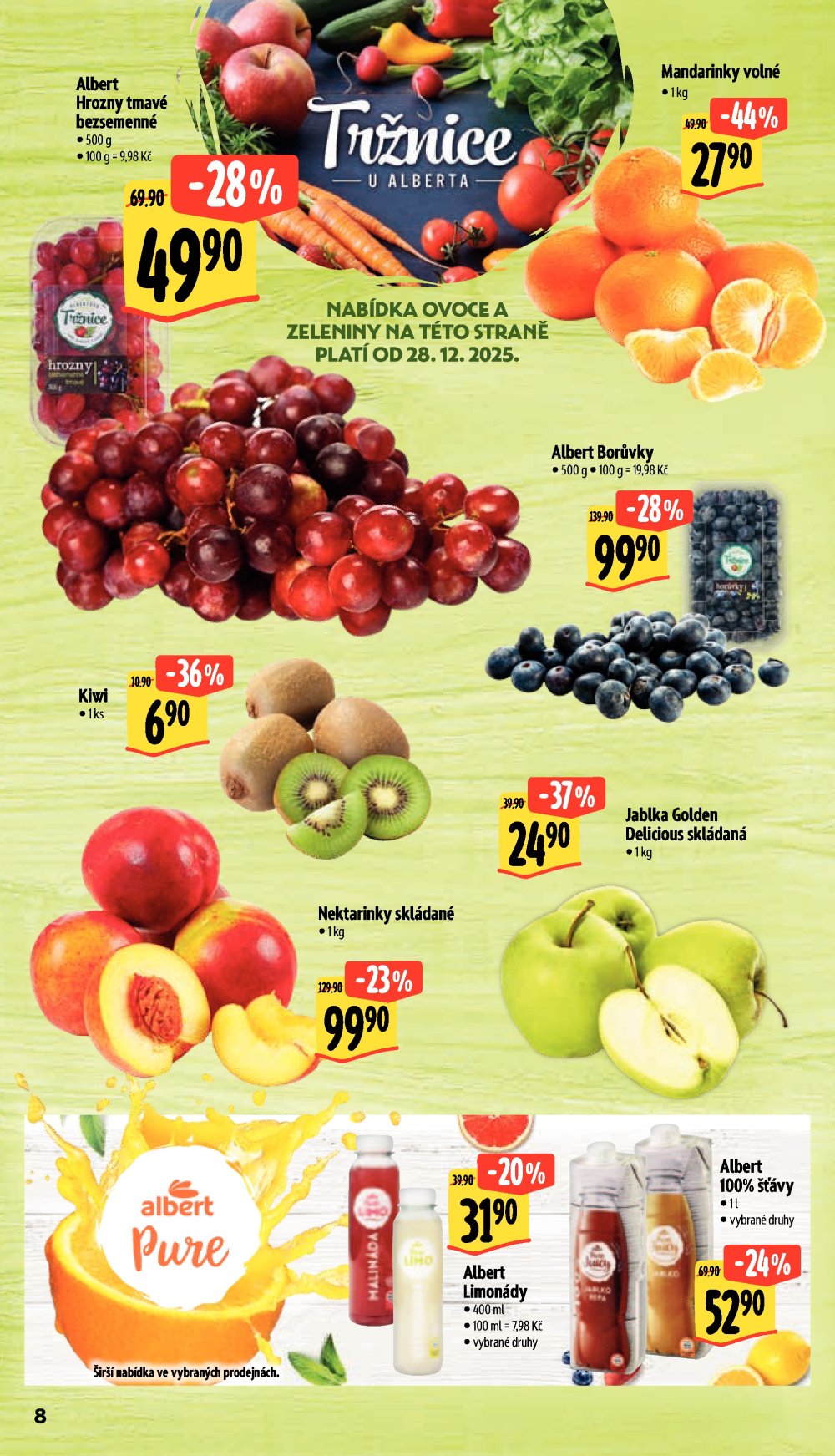 Leták Albert Supermarket leták - Brno, Lidická - strana 17