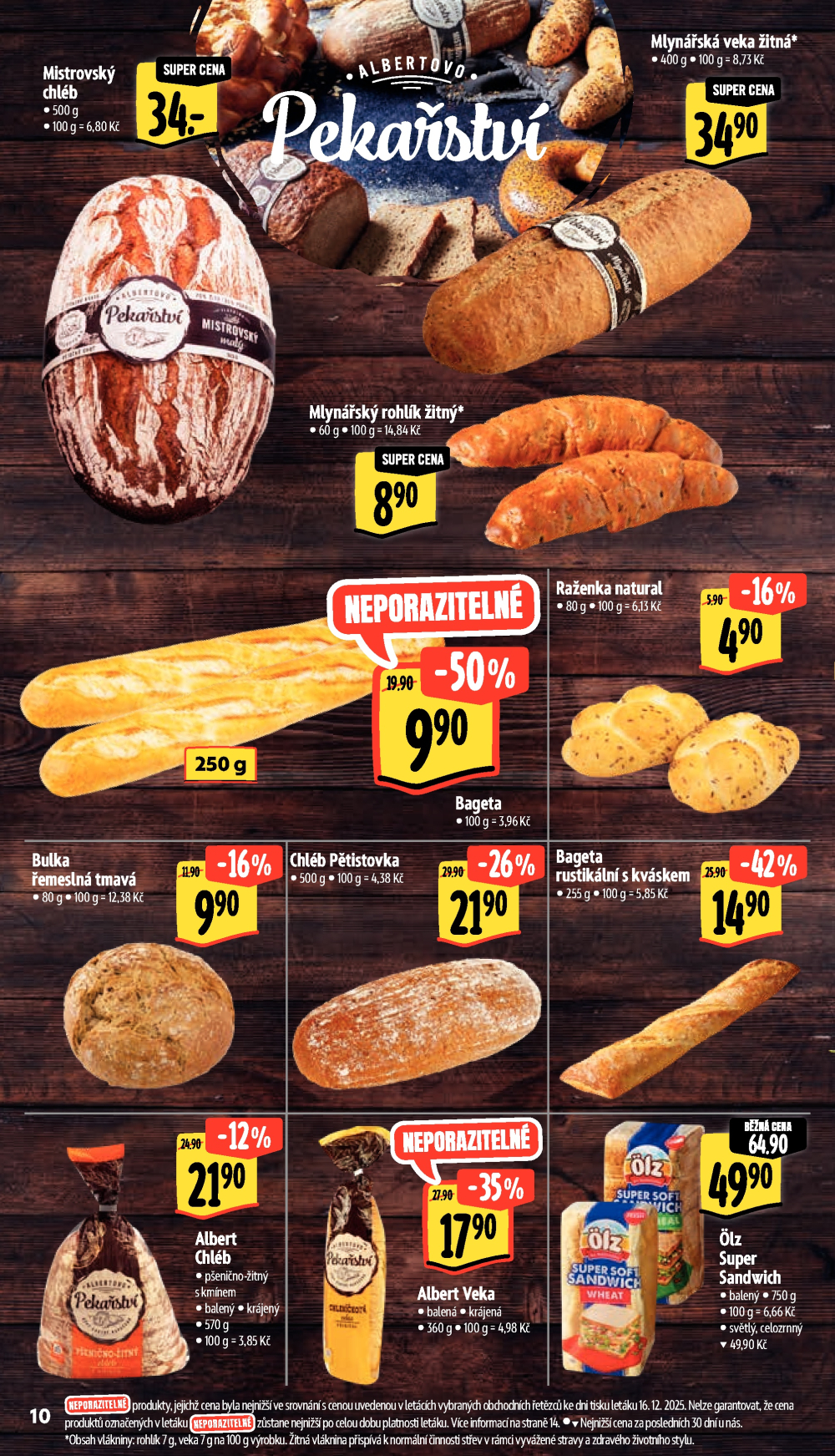 Leták Albert Supermarket leták - Brno, Lidická - strana 21