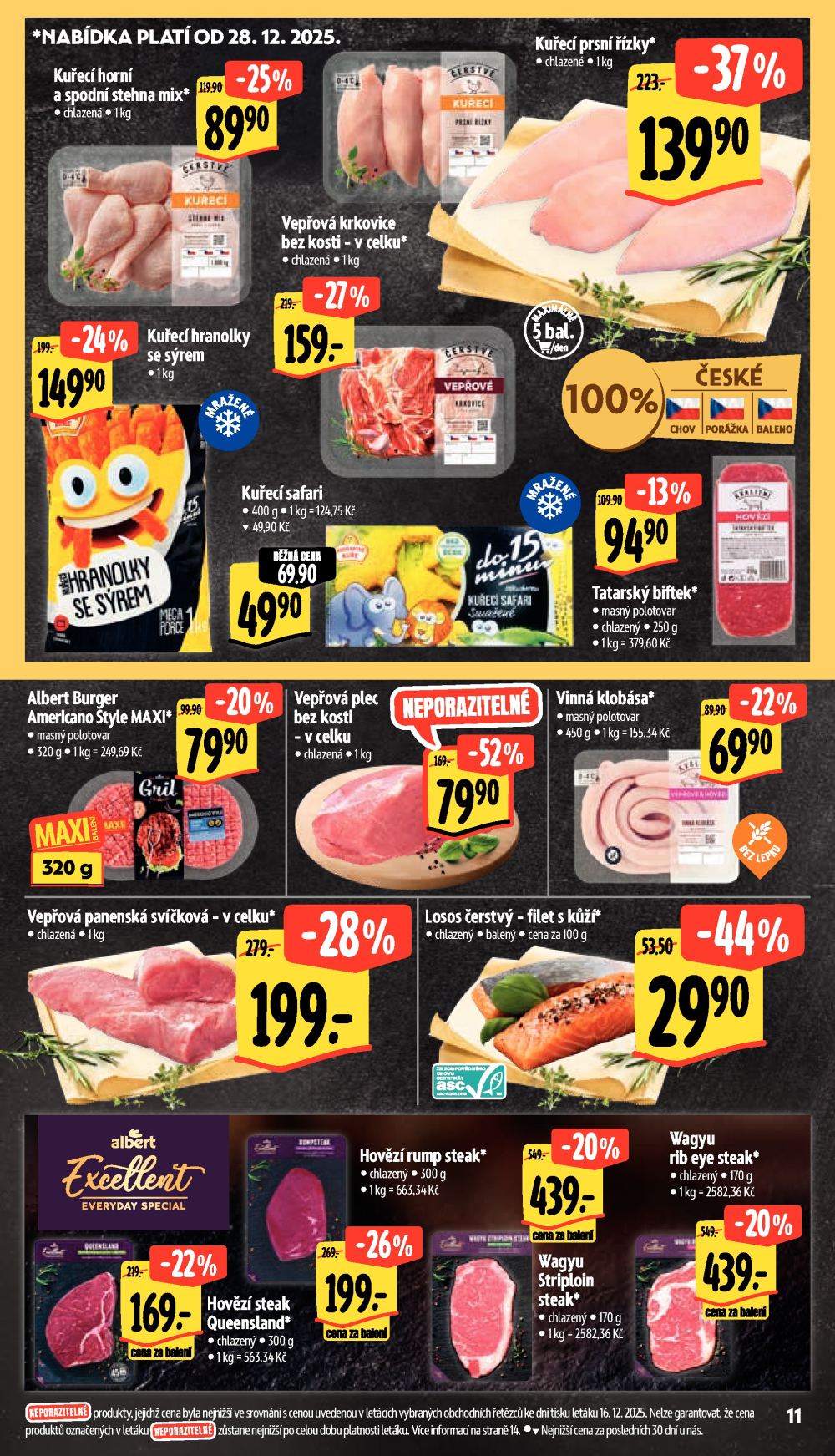 Leták Albert Supermarket leták - Brno, Lidická - strana 22