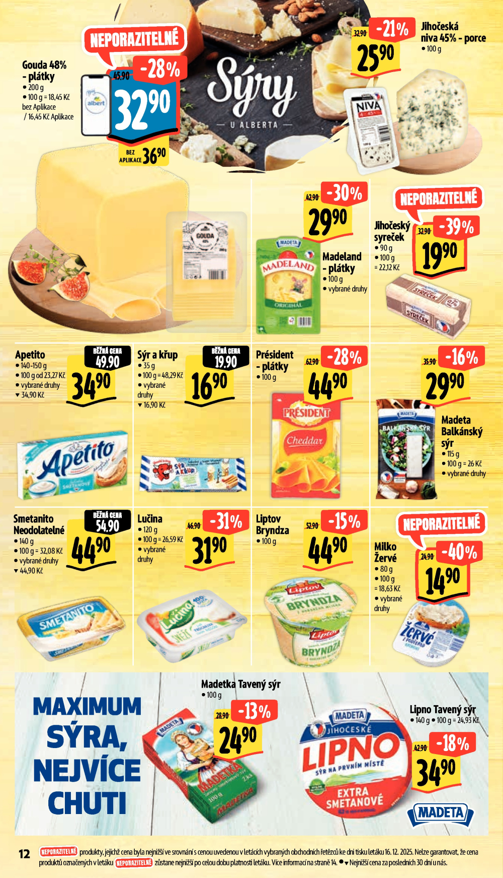 Leták Albert Supermarket leták - Brno, Lidická - strana 24