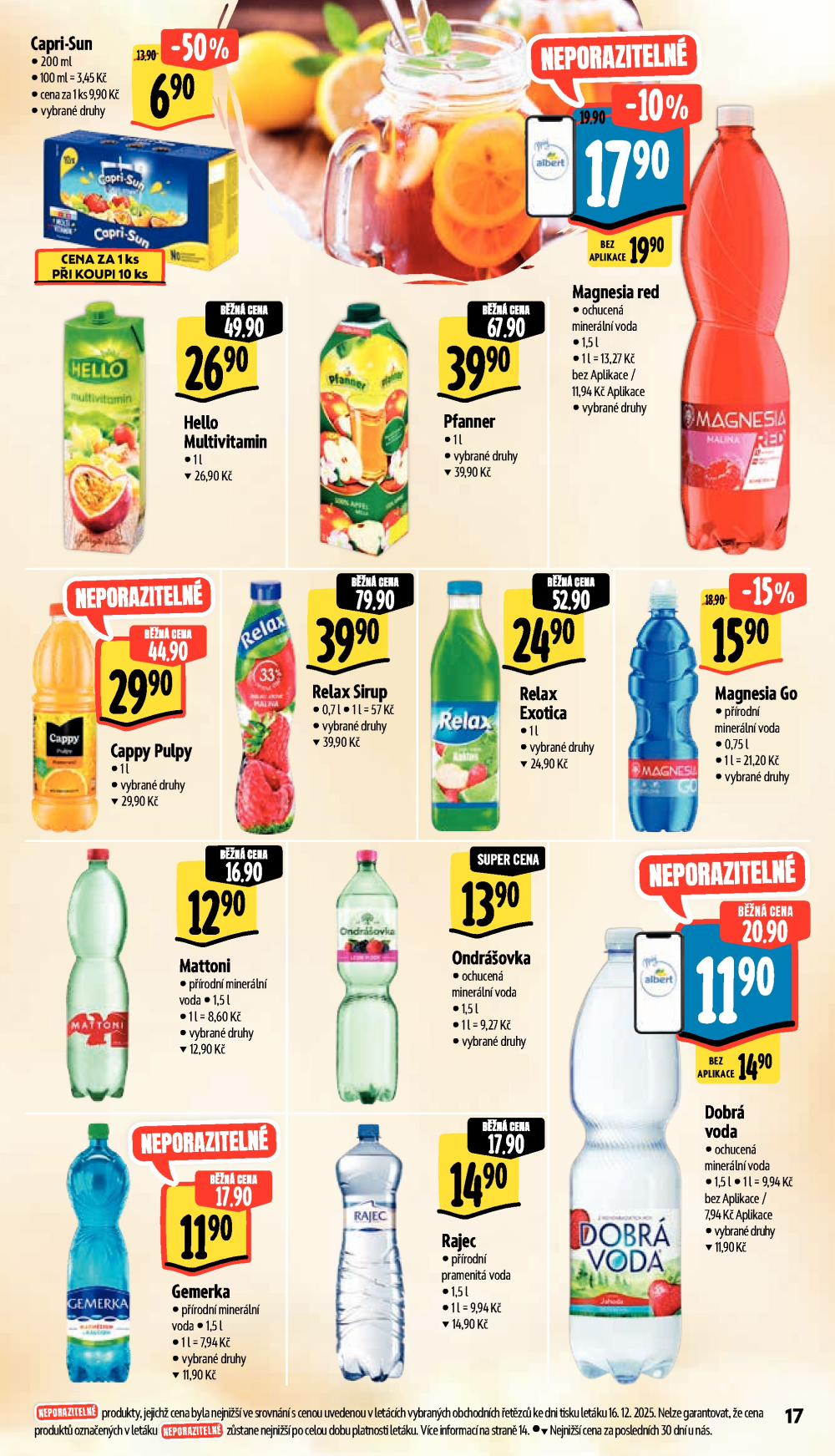 Leták Albert Supermarket leták - Brno, Lidická - strana 29