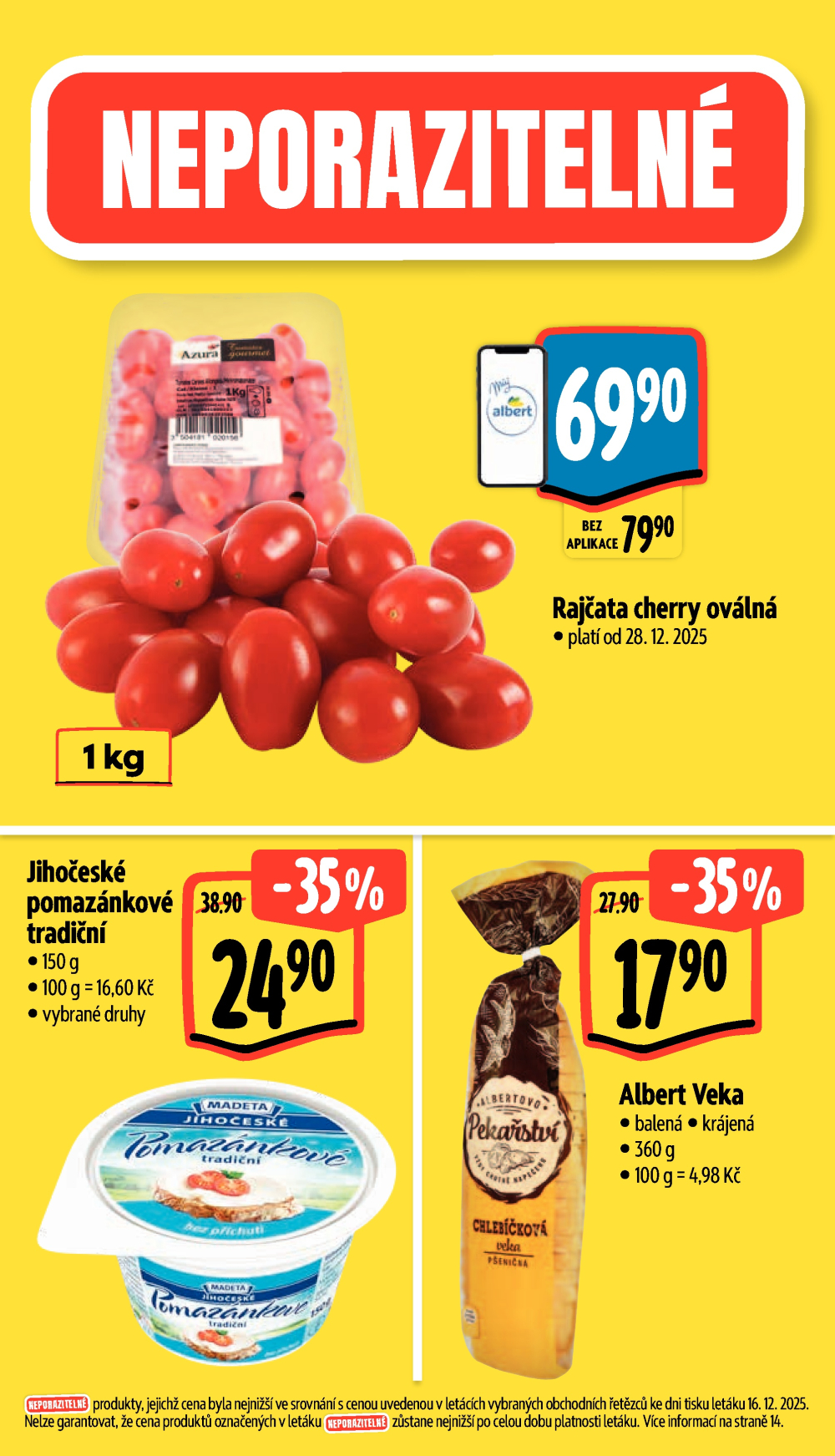 Leták Albert Supermarket leták - Brno, Lidická - strana 3