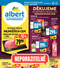 Akční leták Albert Supermarket 