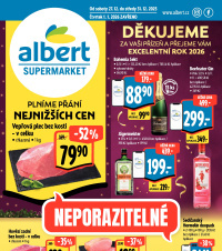Akční leták Albert Supermarket 