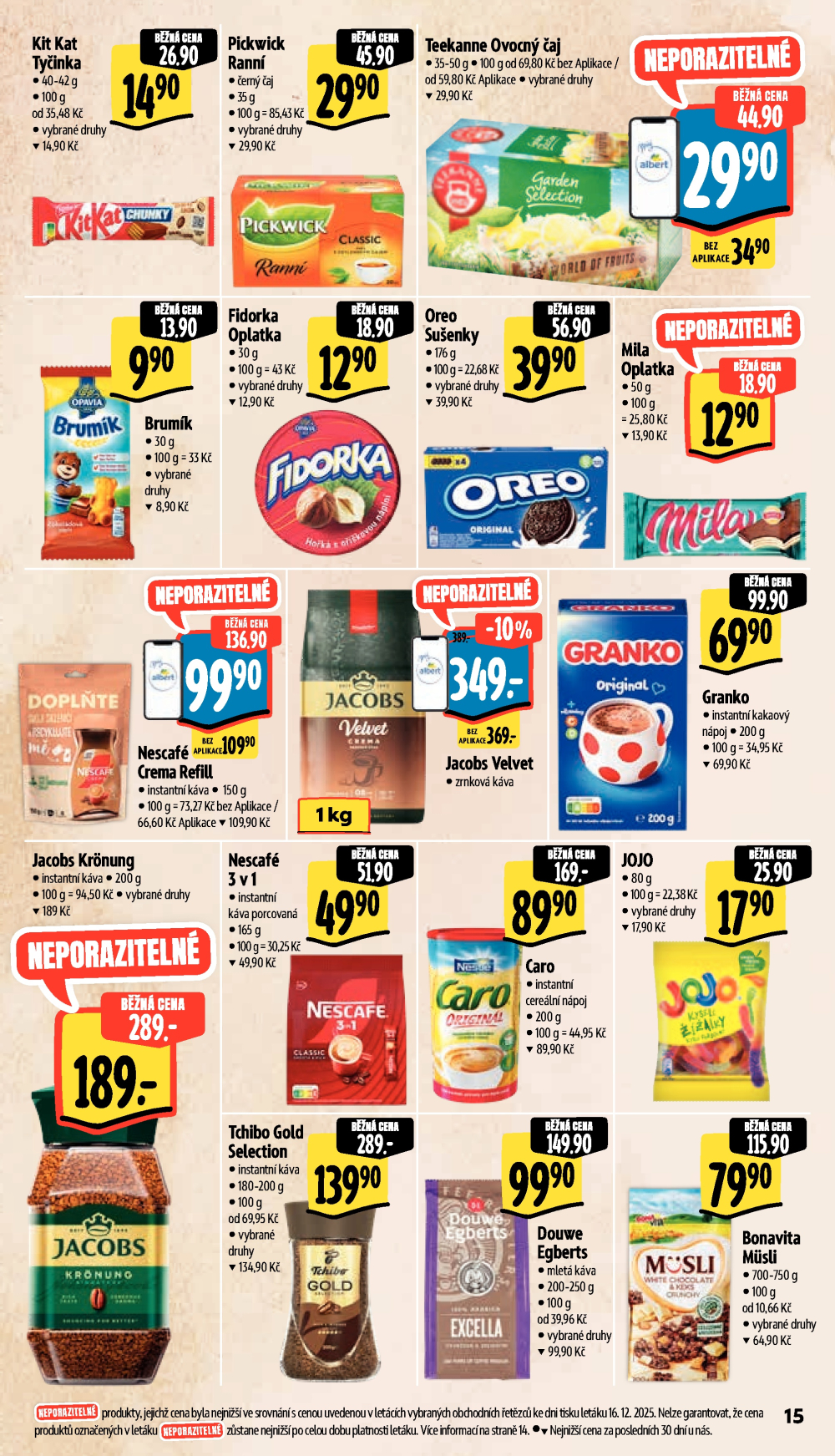 Leták Albert Supermarket leták - strana 23