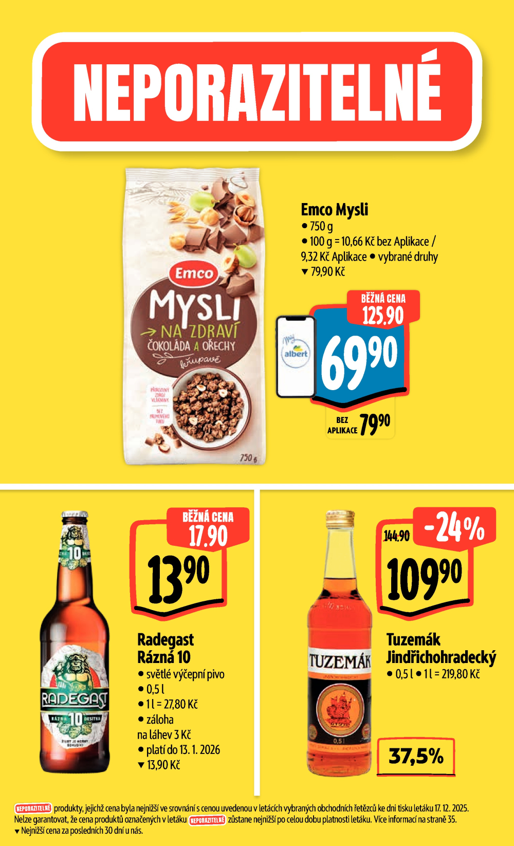 Leták Albert Hypermarket leták - strana 17