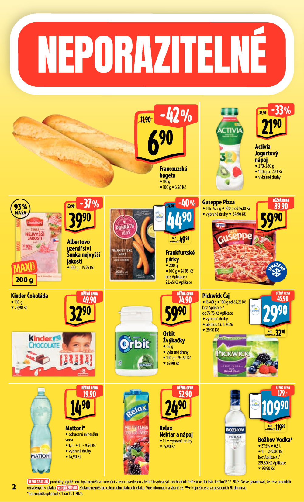 Leták Albert Hypermarket leták - strana 2