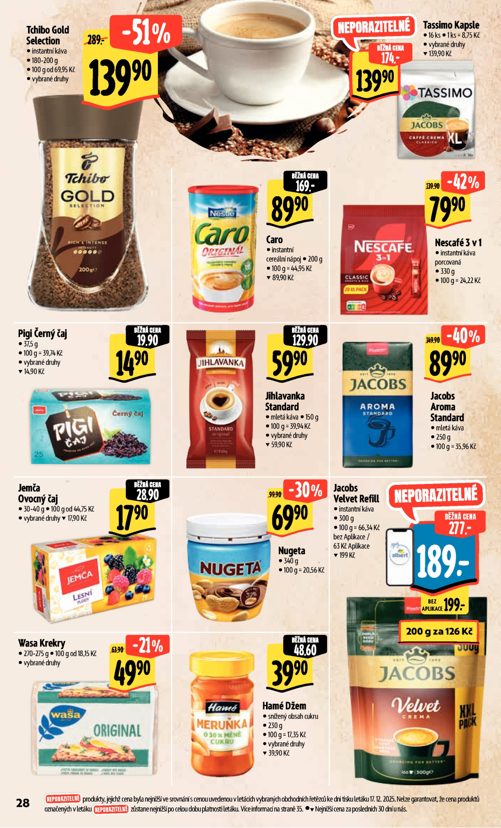 Leták Albert Hypermarket leták - strana 35