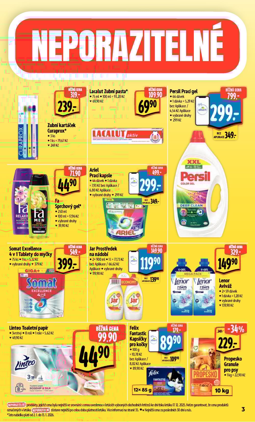 Leták Albert Hypermarket leták - strana 3