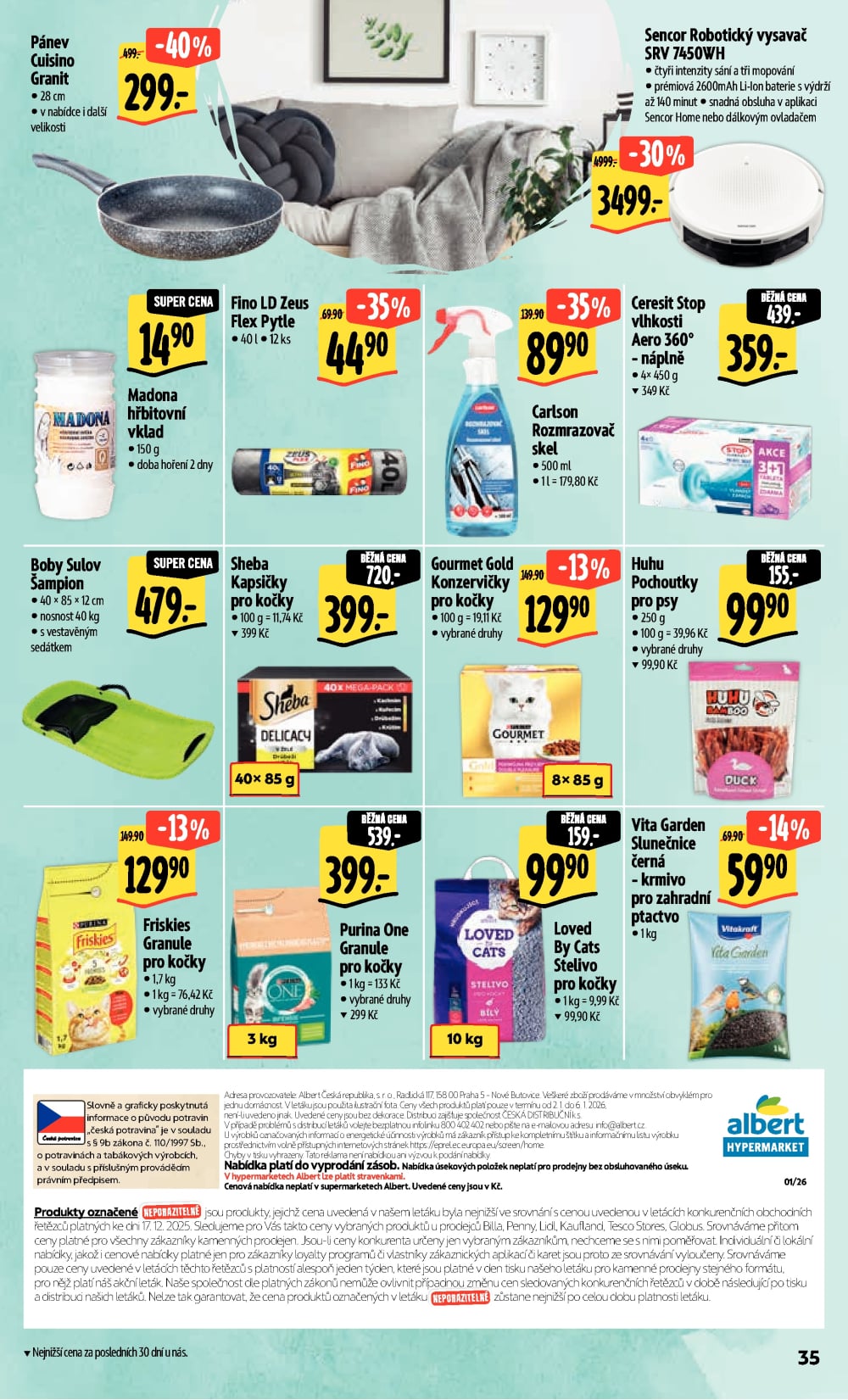 Leták Albert Hypermarket leták - strana 42