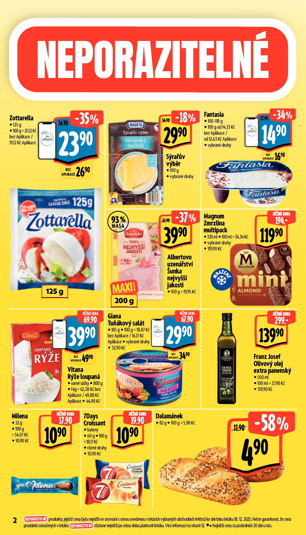 Leták Albert Supermarket leták - Brno, Lidická - strana 10