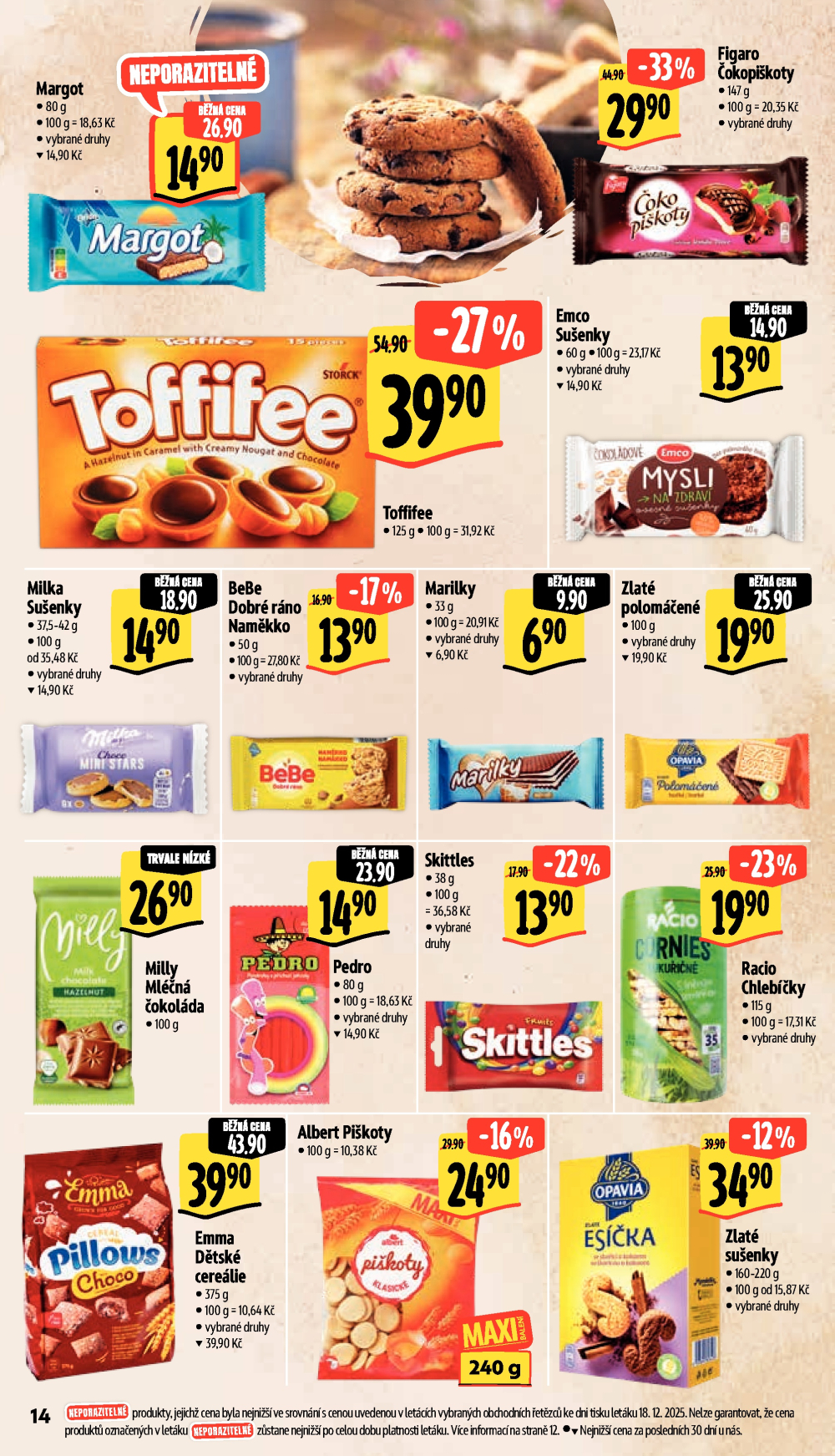 Leták Albert Supermarket leták - Brno, Lidická - strana 25