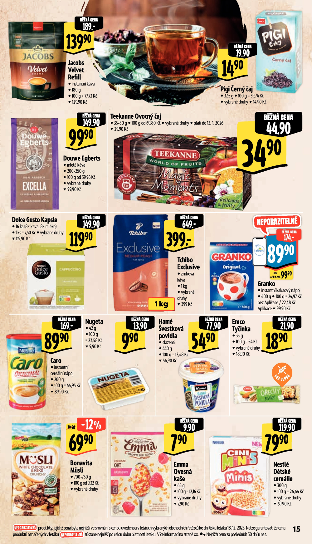 Leták Albert Supermarket leták - Brno, Lidická - strana 26