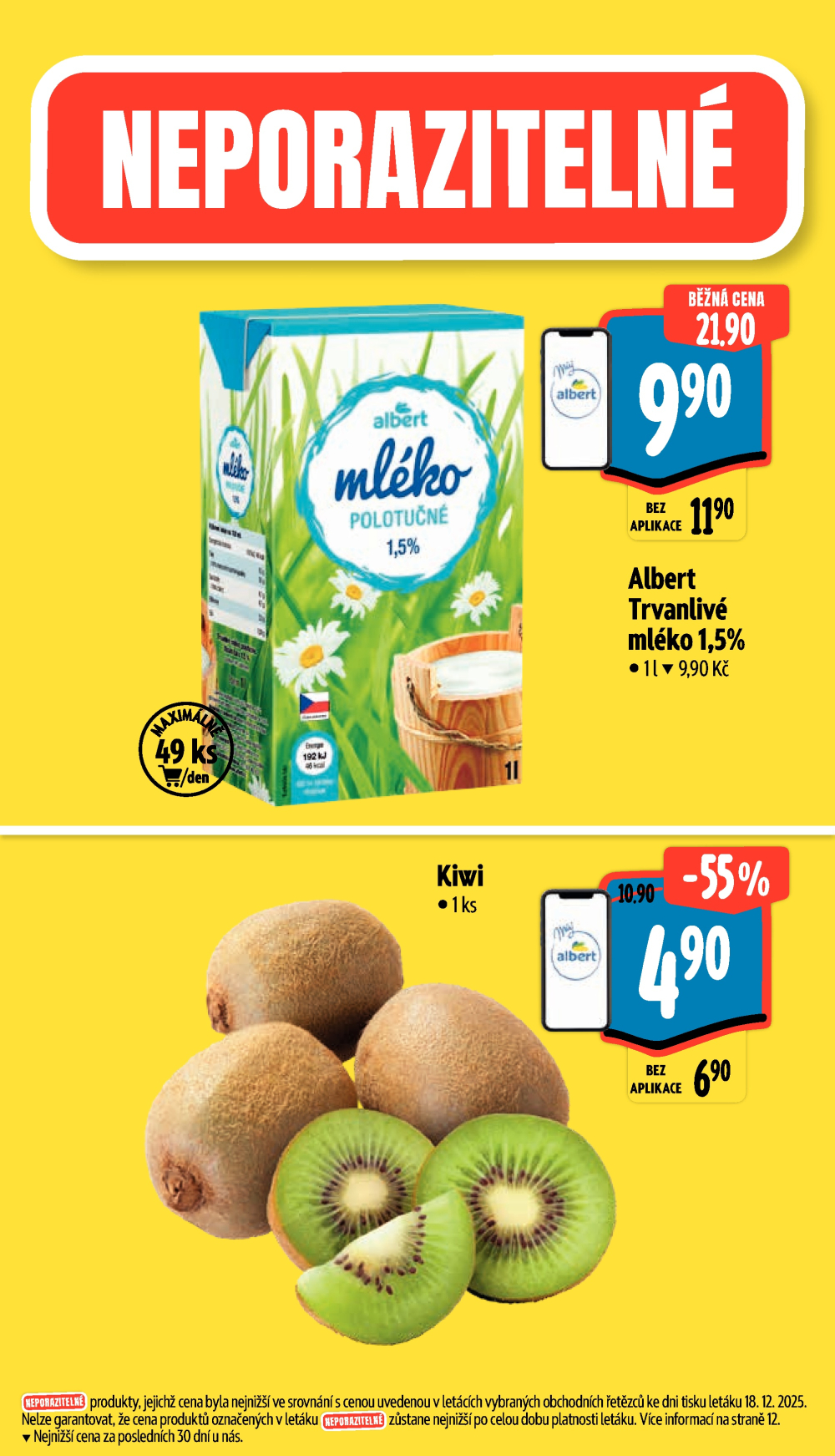 Leták Albert Supermarket leták - Brno, Lidická - strana 4