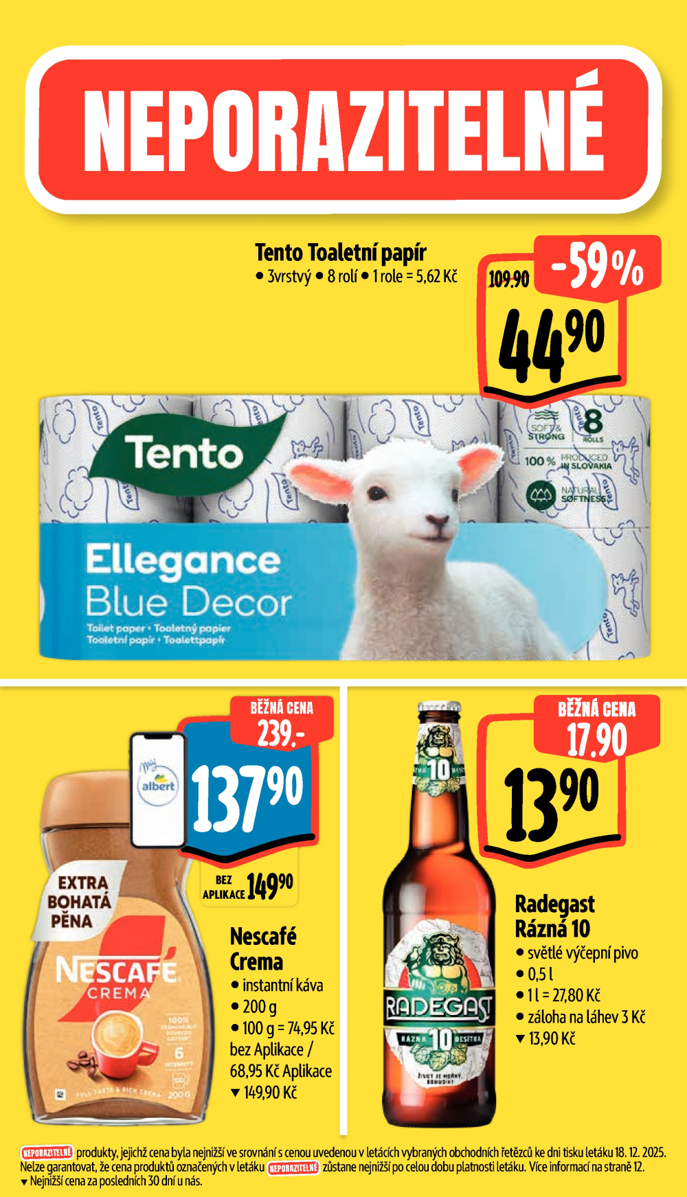 Leták Albert Supermarket leták - Brno, Lidická - strana 5