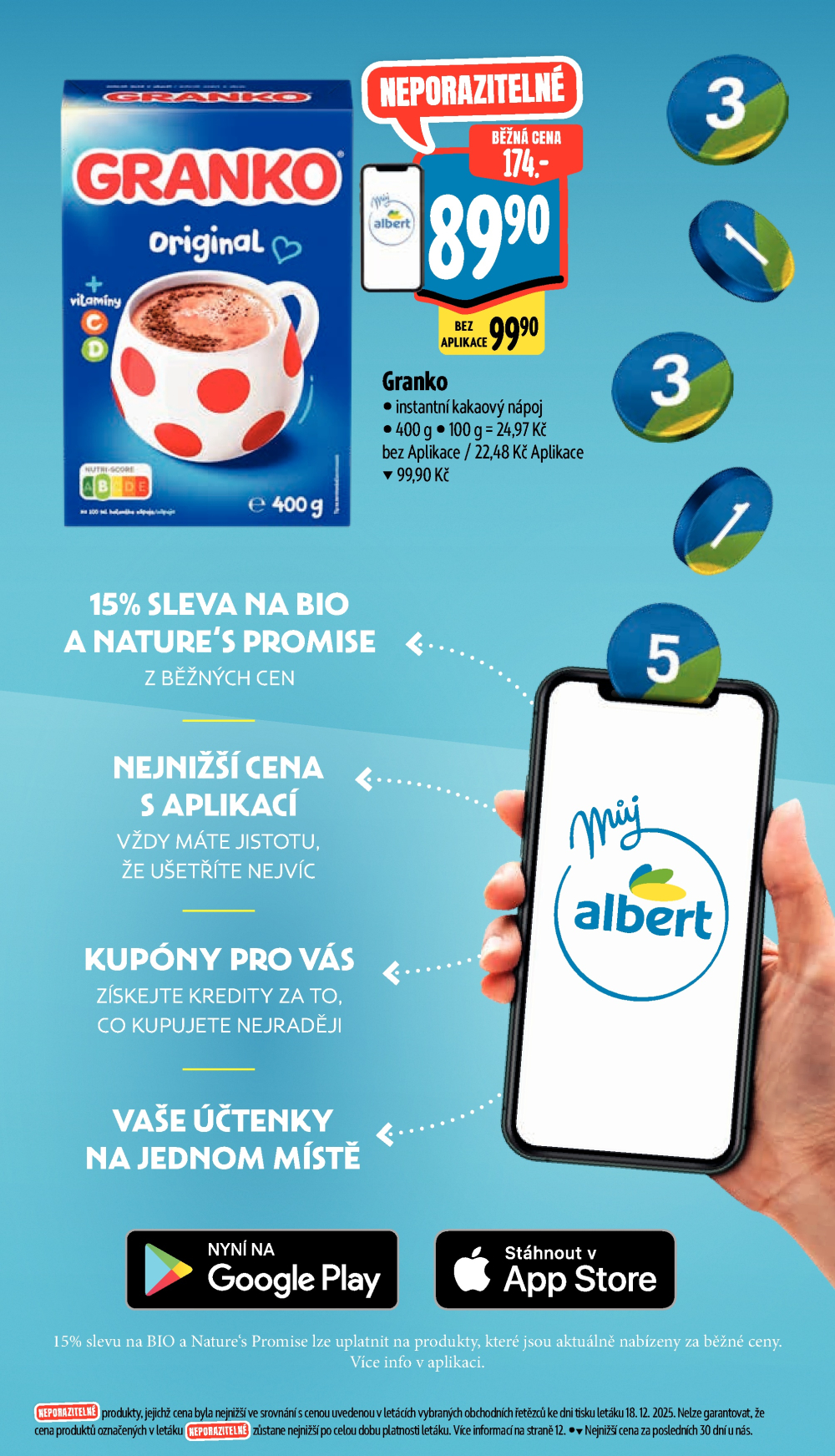 Leták Albert Supermarket leták - Brno, Lidická - strana 9