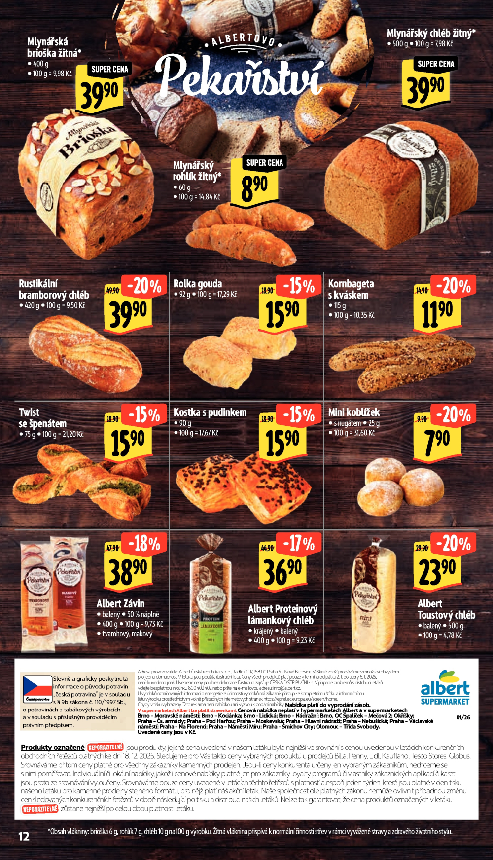 Leták Albert Supermarket leták - strana 19