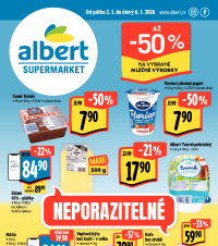 Akční leták Albert Supermarket 
